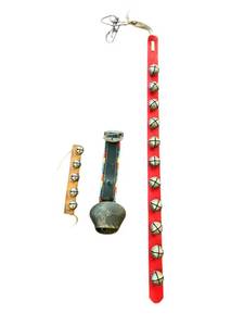 lot 80 image: Vintage Swiss Cow Bell and More