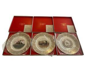 lot 110 image: Lenox Confederacy Collection 10.75 Collector Plates Limited Edition Serial #392