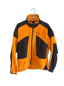 lot 116 image: Mens Marmot OrangeBlack Fleece Jacket (Size Medium)