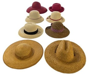 lot 126 image: Nice Collection of Womens Sun Hats including Summer Club (Australia)