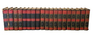lot 156 image: Antique Books - The Works of Charles Dickens Cleartype Edition, Books Inc.