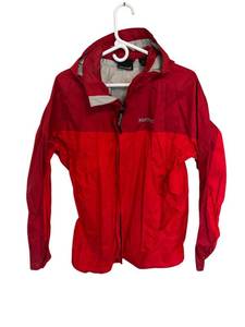 lot 241 image: Mens Size Medium MARMOT Red Windbreaker