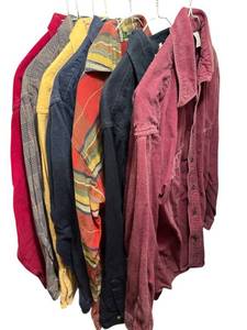 lot 257 image: Vintage Mens Flannel Shirt Collection - Filson, Orvis, and L.L. Bean (Size Medium)