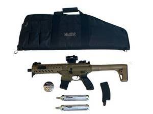 lot 276 image: SIG SAUER MPX-177 Pellet Air Rifle with Case and Accessories