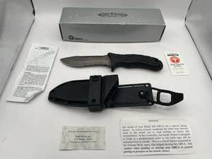 lot 277 image: Boker ORCA X-15-T.N Dive Knife (5 Blade) with Sheath