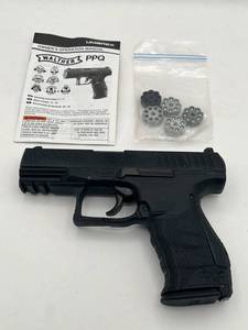 lot 281 image: Walther PPQ .177 Caliber BB & Pellet CO2 Pistol