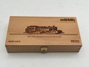 lot 300 image: New Marklin Z-Scale Tank Locomotive (88293) - $300 Value