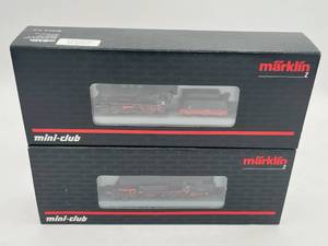 lot 304 image: New Marklin Z-Scale Steam Locomotive Class 55 DB (88984) & 1 DB Class 96 Steam Locomotive (88294)