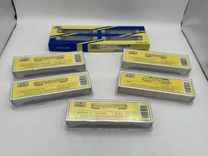 lot 310 image: New AZL Z-Scale Hoppers, Seat Diner, Pullman Parlor, SD45, Railway Post Office, and Pullman 3-2 Observation