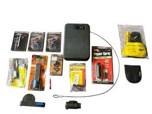lot 331 image: Gun Accessories - iTac Defense Tactical Light & Laser, Versa Carry, Snap Caps, Gun Safe, Sure Strike & More