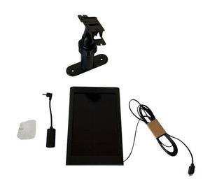 lot 369 image: Ring Small Solar Panel (Model 5F78E9), Black - New Open Box