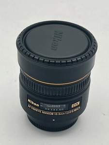 lot 401 image: Nice Nikon AF Fisheye Nikkor 10.5mm f2.8 G ED Lens