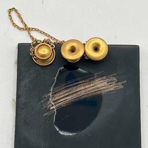 lot 433 image: Vintage 14K Gold ChainCuffs (6.5) (2.8 grams) - Read Description