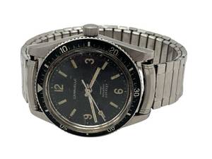 lot 437 image: Vintage 1970 CARAVELLE Bulova Sea Hunter Devil Duvet 666 Dive Watch (Needs Battery)