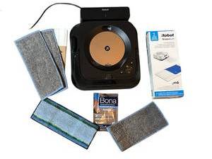 lot 446 image: iRobot BRAAVA Jet Robot with Dock in Working Condition