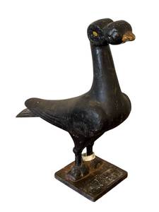 lot 466 image: Antique 12-inch Cast Iron Bird Official Emblem G.O.F.P.O.P.