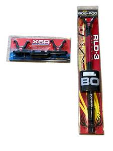 lot 477 image: New BOG-POD RLD-3 Tripod Shooting Rest & BOG Gear XSR Xtreme Shooting Rest