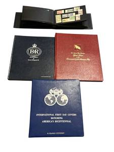 lot 482 image: Vintage Stamp Collection - International First Day Covers Honoring Americas Bicentennial, Silver Jubilee of Queen Elizabeth II, and Other Vintage Stamps