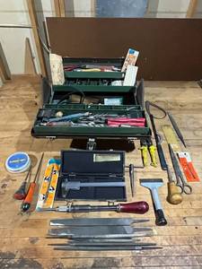 lot 503 image: Vintage Toolbox Loaded with Tools - Lots of Value