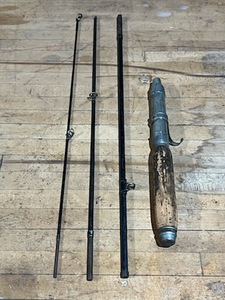 lot 505 image: Antique SAMSON (Torrington, CT) Steel Fishing Rod, 62.5