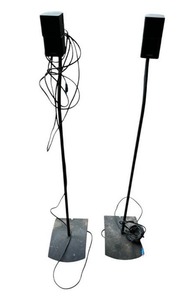 lot 619 image: BOSE Cube Speakers, 41 Tall