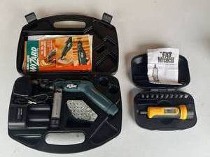lot 656 image: The Fat Wrench & Black and Decker WIZARD Rotary Tool