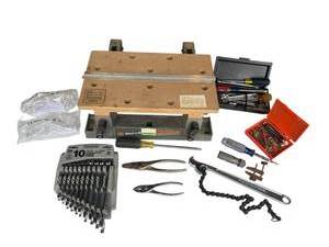 lot 659 image: Tool Lot including Vintage Craftsman 10-Piece 12 Point Metric Combination Wrenches, New Stihl Safety Glasses, and More
