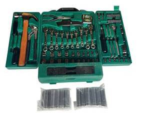 lot 662 image: Very Nice Allied Tool Set with New Craftsman 12 Dr 12PT Deep Sockets (SAE and Metric)