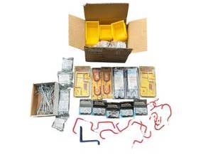 lot 664 image: Huge Lot of GarageTool Shop Organizing Hooks and Bins