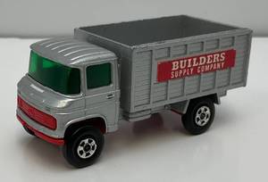 lot 21 image: 1969s Original Matchbox Lesney  SUPERFAST N0. 11 Mercedes Scaffolding Truck (One Side Sticker Bad)