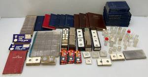lot 113 image: Large Group Of Misc. Coin Collecting Items & More