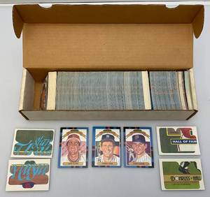 lot 137 image: 1980s Donruss Baseball Cards (Unsorted)
