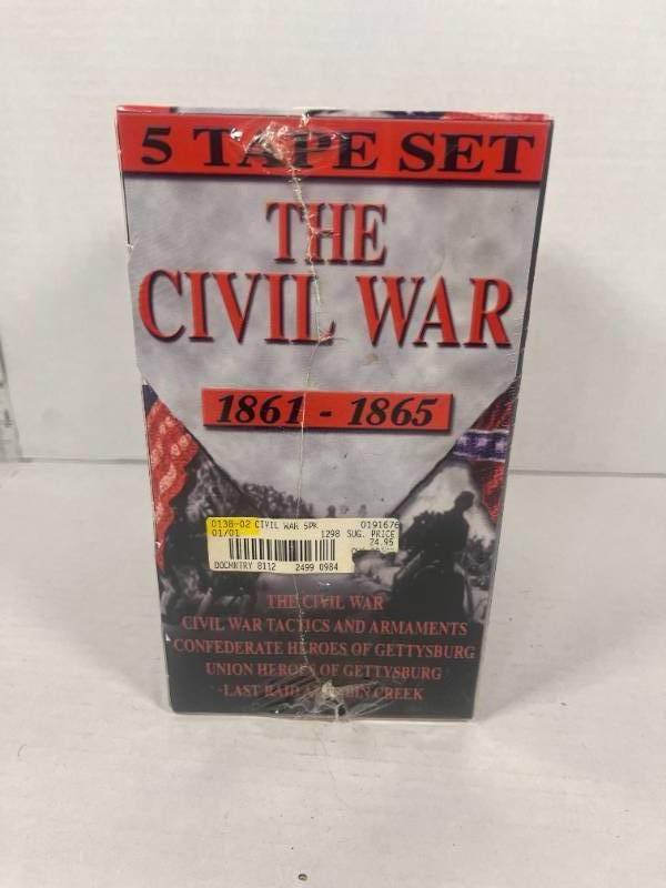 lot 20 image: 3 Sets of VHS War Stories