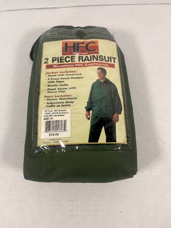 lot 27 image: HFC 2 Piece Rain Suit XL