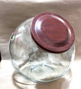 lot 107 image: Vintage General Store Candy Glass Display