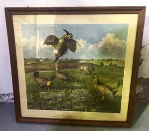 lot 94 image: Vintage Richard Bishop Print