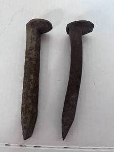 lot 41 image: 100 Year Old Railroad Spikes