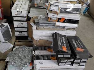 lot 24 image: Pallet of Misc Tile - see all pictu...