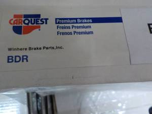 lot 26 image: CARQUEST 4 ct Brake Rotors YH141285...