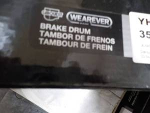 lot 40 image: CARQUEST 3 ct Brake Drums YH140573...