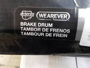 lot 45 image: CARQUEST 2 ct Brake Drums YH140745...