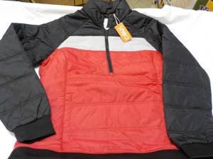 lot 104 image: Cutter and Buck size Large RedBlac...