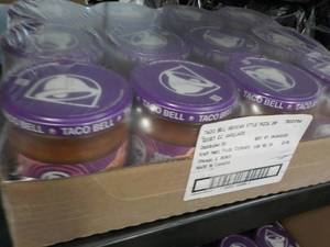 lot 135 image: 12 ct Taco Bell 15.7 oz Mexican Sty...