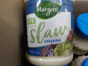 lot 148 image: 6 ct Marzetti Lite Slaw Dressing ...