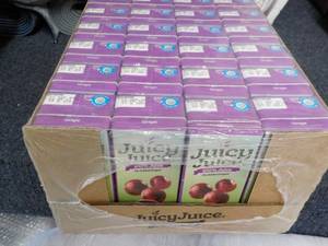 lot 161 image: 32 pack Grape Juicy Juice...