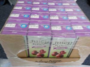 lot 162 image: 32 pack Grape Juicy Juice...