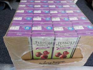 lot 163 image: 32 pack Grape Juicy Juice...