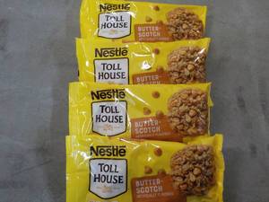 lot 192 image: 4 ct 11 oz Bags Nestle Butterscotch...