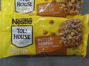 lot 195 image: 4 ct 11 oz Bags Nestle Butterscotch...