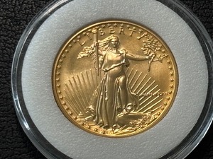 1986 $25 Dollar Gold Eagle Only 599,566 Minted